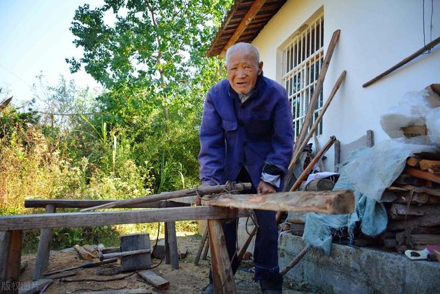 95岁老猎户，下得一手好套子，有跳套有地套，专套兔子和野鸡