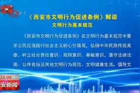 《西安市文明行为促进条例》解读——文明行为基本规范图片
