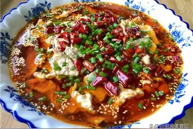 "水煮肉片"地道做法，肉片不能直接煮，多加一步，肉片嫩滑好吃图片