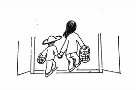 大女人与她的小男人图片