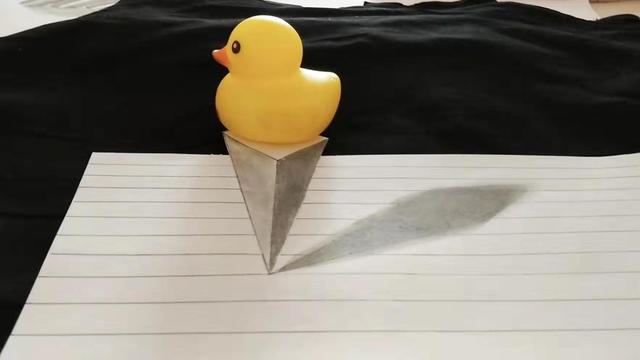 简单立体画教程，只要掌握技巧，我也是画家