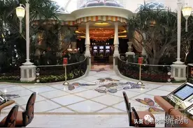 澳门永利酒店钻石赌场，全副武装金蜘蛛大理石图片