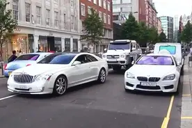 哈尔滨“电老虎”，名下96台豪车，价值近1亿，停车场密密麻麻图片