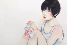 日本90后女画家，画出不一样的女人，女人看过之后不敢再看图片