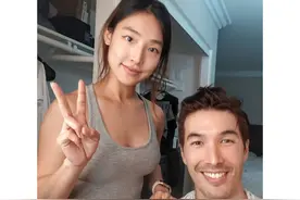 锦荣高调示爱美籍单亲妈妈 曾与蔡依林恋爱六年分手却内涵她矮？图片