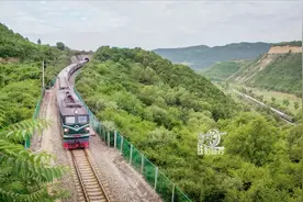铁影 | 大山深处的“回旋线”——梅七铁路运转记图片