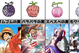 海贼王：恶魔果实大图鉴！线线果实像鸭梨，花花果实颜值爆表图片