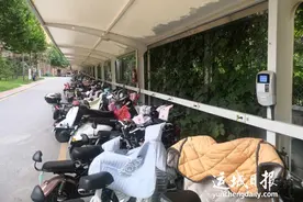 运城市中心城区各小区加强电动车管理：让电动车上楼“无门”图片