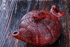 一鸣惊人秋蝉壶！设计独到的木雕！原来把玩之物可以如此精致图片