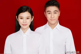 别人结婚证照片都p图，唯独郑恺苗苗，二人也太实诚了图片
