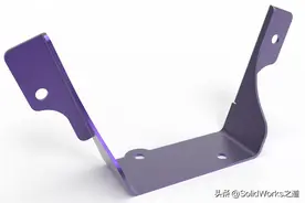 SolidWorks标准可展开的对称钣金实例图片
