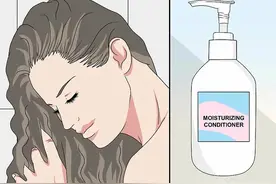 如何护理卷发图片