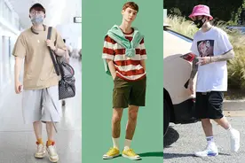 夏日人人都在穿短裤+T恤，怎样搭更有新鲜感？这些组合潮流不挑人图片