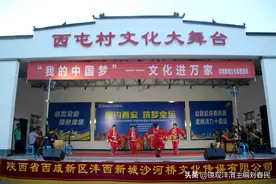 沙河桥文化传媒“我的中国梦”文化进万家惠民演出在西屯村举行图片