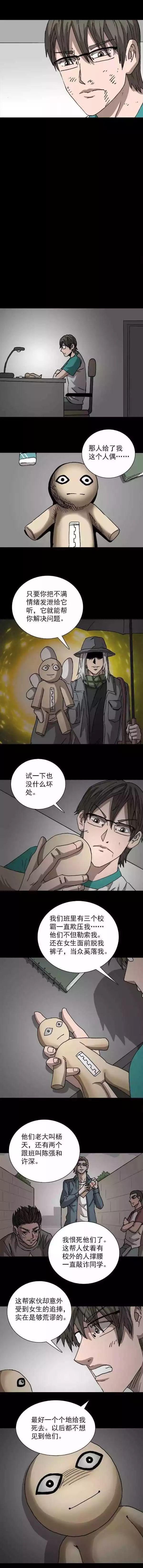 漫画：发泄人偶