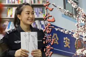 【宣警练兵】最美人间四月天 警营春暖花开日，文化建设正当时图片