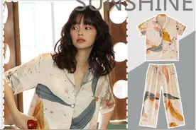 春夏棉绸家居服，舒适满分图片