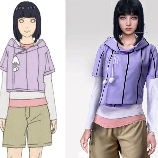 《火影忍者》电脑合成真人形象，宇智波止水太还原，雏田造型很美