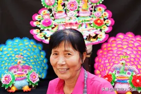 陕西农民大姐做花馍成为美术大师，作品漂亮让人不忍下口图片