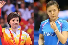 福原爱到底什么水平，在“大魔王”张怡宁面前如此不堪一击图片