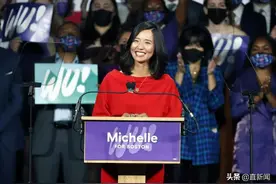 36岁，女，华裔，波士顿新市长图片