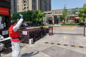 80后武汉“夫妻档”的隔街战疫情图片