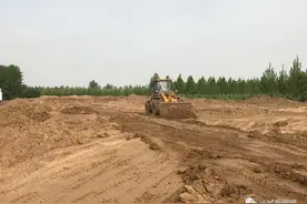 运城北高速出入口绿化提升改造工程加速推进图片