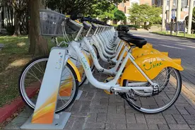 台湾省共享单车U BIKE图片