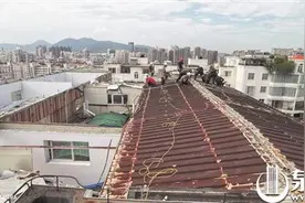 泉州丰泽：顶楼加盖宿舍食堂 600平方米违建全拆图片