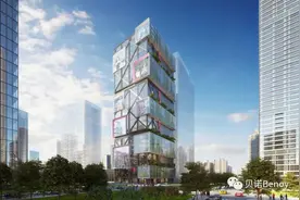 高150米！深圳市中心的现代社区灯塔图片