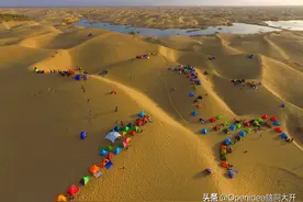 活久见！塔克拉玛干沙漠里洪水泛滥，我国大西北将重新变回绿洲？图片