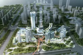 凤凰竟能变麻雀，曾经高端大气的“苏州湾中心”图片