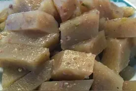 既可当菜又能当饭的焖子，凉热都能吃，我自制的焖子全家都喜欢吃图片