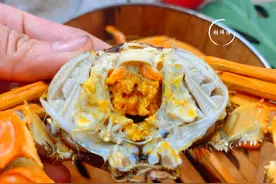 螃蟹直接上锅蒸是大忌！老渔民教您一妙招，不断腿不流黄，超香图片