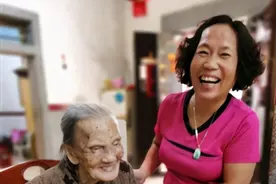 探访石狮最年长老人的起居生活 最爱稀饭配鱼肉……图片