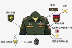 如何区分俄罗斯军装上的标志？军衔、勋章和学历，后两项最难识别图片