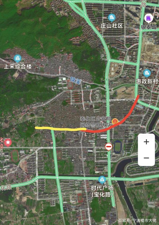 城里厢迎来大利好,或将拆迁?宁波奉化城基路将要进行拓宽