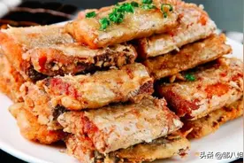 炸带鱼，记住“2点窍门”，炸好后外酥里嫩，吃起来味道香图片