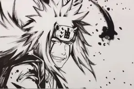 《火影忍者》自来也壁纸，看似不靠谱，实则重担肩上扛图片