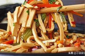 教你做水煮干豆腐丝，味道麻辣爽口特别开胃下饭，冬天吃特别过瘾图片