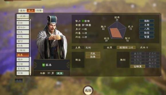 三国志14特典武将评级