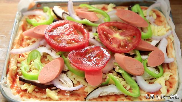 披萨别去买了，教你在家做，外酥里软拉丝长，满足各种挑食宝宝
