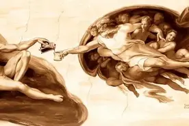 咖啡、啤酒作画，还曝光世界名画隐藏的秘密，千万网友被逗乐图片