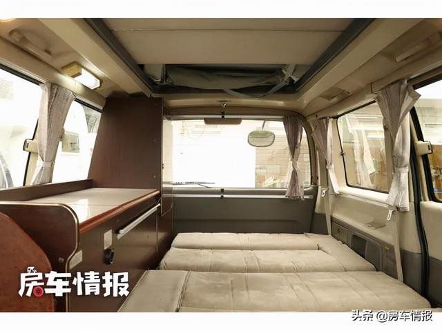格瑞斯房车真少见！弹出式车顶内藏大床，6座设计上班开能带同事