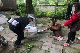 嬢嬢出门采野菜被蛇咬 手指肿了还在现场看稀奇图片