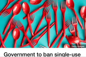 读BBC新闻学英语：英国拟禁止使用一次性塑料餐具图片