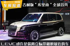 吉利"库里南"全球首秀，LEVC或许是你离立标带翅膀最近的车图片