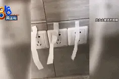 活久见！女子家里的插座会吹风，风力堪比电风扇，看过的人都懵了图片