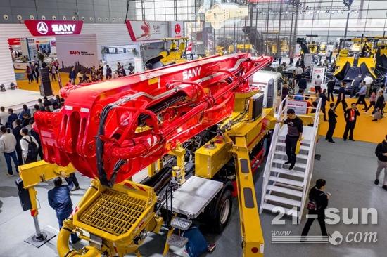 长沙机械展三一销售额