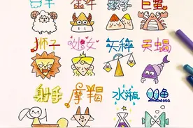 有趣的简笔画，教会孩子照着画就行了，既简单又可爱，快快收藏吧图片
